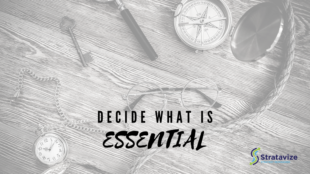 WHAT IS ESSENTIAL